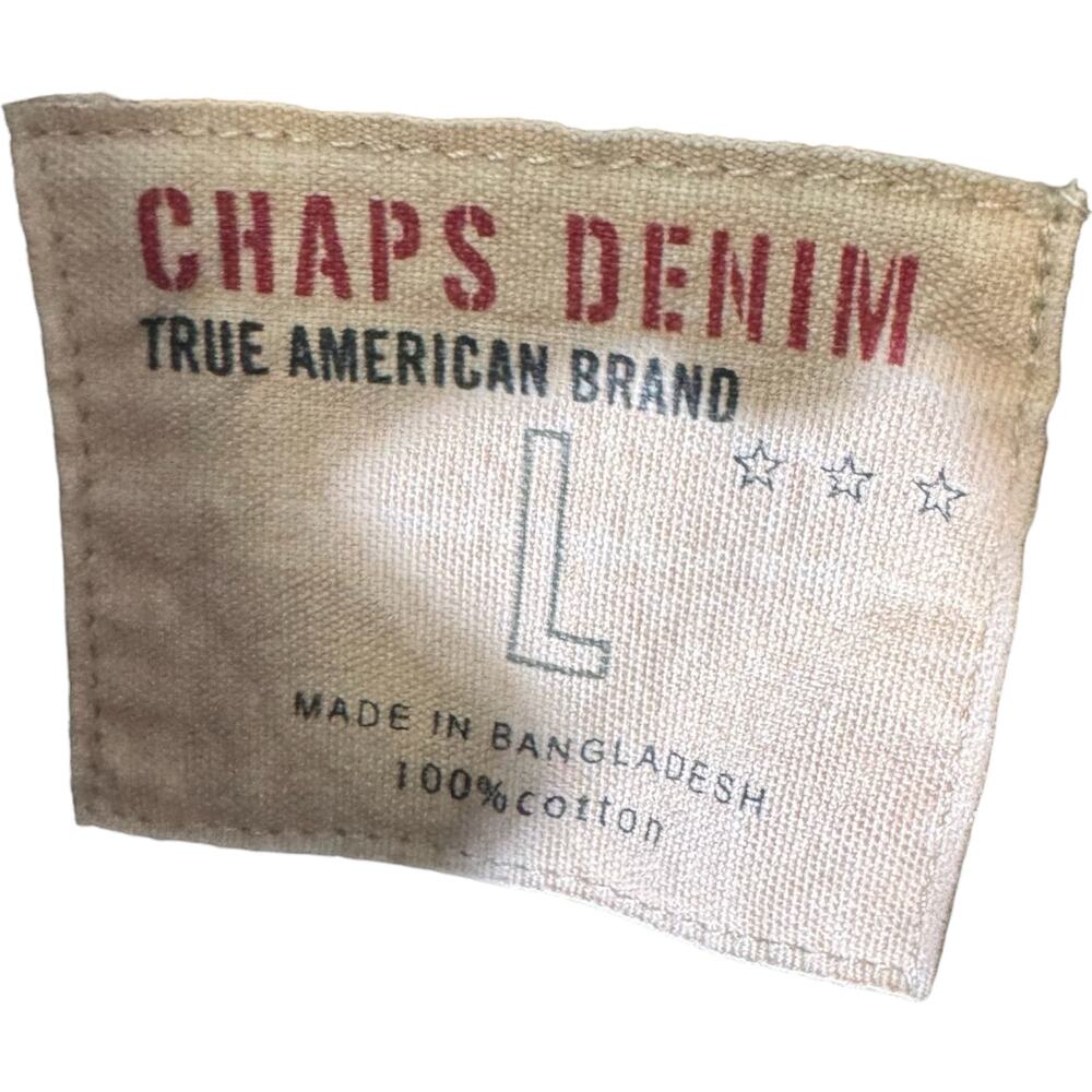 Chaps Denim Corduroy Button Down Jacket - image 7